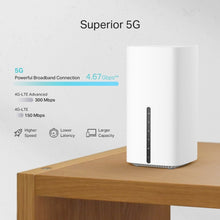 Lade das Bild in den Galerie-Viewer, TP-Link NX200 5G Router WLAN Mesh 3 x RJ45 WLAN 6 AX1800