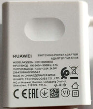 Lade das Bild in den Galerie-Viewer, Huawei HW-120200E02 Netzteil Netzteil 12V 2A 2 Pin Europäischer Stecker für 4G 5G B715 B818 Router (Weiß)