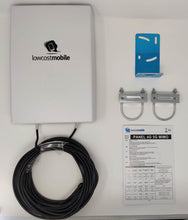 Lade das Bild in den Galerie-Viewer, LowcostMobile PAN5G-MIMO-2024 12 dBi 4G 5G SMA-Panel-Antenne für TP-Link, Huawei, ZTE, ZyXel und Teltonika-Router