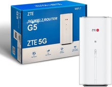 Lade das Bild in den Galerie-Viewer, ZTE G5 MC8520B 5G CPE WLAN 7 Gigabit RJ11 2 TS9 für externe Antenne