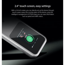 Lade das Bild in den Galerie-Viewer, ZTE MU5120 MiFi Pebble 5G 4G WiFi 6 10000mAh Akku mit Schnellladung