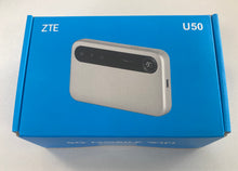 Lade das Bild in den Galerie-Viewer, ZTE U50 5G MiFi Pocket Hotspot 4500 mAh Akku 2 x TS9 für externe Antenne