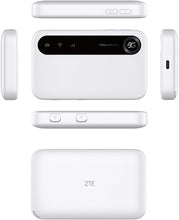Lade das Bild in den Galerie-Viewer, ZTE U50 5G MiFi Pocket Hotspot 4500 mAh Akku 2 x TS9 für externe Antenne