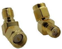 Lade das Bild in den Galerie-Viewer, 45-Grad-Diagonalwinkel SMA-Stecker auf SMA-Buchse Adapter für 4G LTE 5G Router-Verlängerungskabel