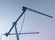 Lade das Bild in den Galerie-Viewer, LowcostMobile RAD40-MIMO-700900 13dbi 4G LTE 5G niedrige Frequenzen MIMO SMA Schwarzes Kabel 2x5m WL240 für Huawei, Asus, TP LINK, Netgear