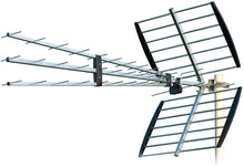 Lade das Bild in den Galerie-Viewer, LowcostMobile RAD47-DVB-TRIPLEX 15,5 dBi Anschluss F Passivfilter 4G LTE 5G NR 700 800Mhz Outdoor TNT TV Antenne Trinappe 47 Elemente