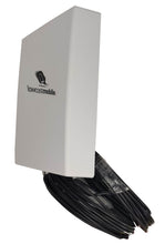 Lade das Bild in den Galerie-Viewer, LowcostMobile PAN5G-MIMO-2021 12dBi 2x10m Antenne 4G 5G SMA Kabel ALSR200 für Huawei B818, B715, 5G CPE PRO, Asus, TP LINK, Netgear und +