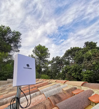 Lade das Bild in den Galerie-Viewer, LowcostMobile PAN5G-MIMO-2021 12dBi 2x30cm Antenne 4G 5G SMA Kabel ALSR200 für Huawei B818, B715, 5G CPE PRO, Asus, TP LINK, Netgear und +